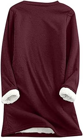 Moda de primavera feminina 2022 suéteres soltos tampo imprimido espessado e lã de lã Lambswool Fit Bottoming Shirt