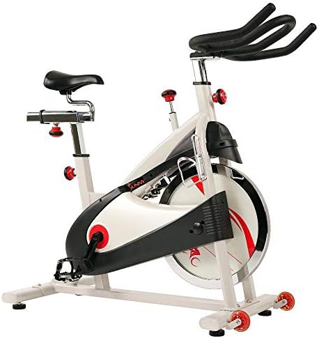 Sunny Health and Fitness SF-B1509 Belt Belt Bike Pacote de ciclismo interior premium com Tech Smart USA Fitness and Wellness