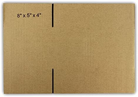 ECOSWIFT 20 8X5X4 Caixas de embalagem de papelão onduladas Enviando caixas de remessa em movimento