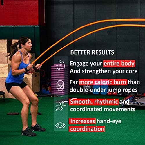 Onda de inércia de fitness gronk | Battle Rope Alternative for Strength Training | Cordas de batalha de borracha |