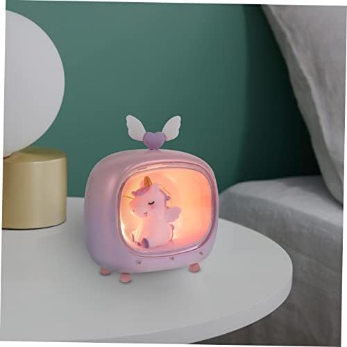 Besportble Unicorn TV Dining Table Decor Lamp para crianças Presentes de bebê Decorações de painel de carro Girls Night Night Nursery