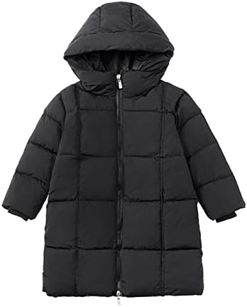 Crianças crianças meninas meninas meninos inverno quente grossa algodão sólido manga comprida casaco acolchoado roupas 4t