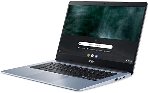 Acer Chromebook 314 14 FHD Computador de laptop, Intel Celeron N4020 até 2,8 GHz, 4 GB LPDDR4 RAM, 64 GB EMMC, 802.11AC WiFi,