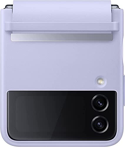 Samsung Galaxy Z Flip4 Capa de couro, protetor, premium, capa de telefone de luxo com design de estilo fino - embalagem