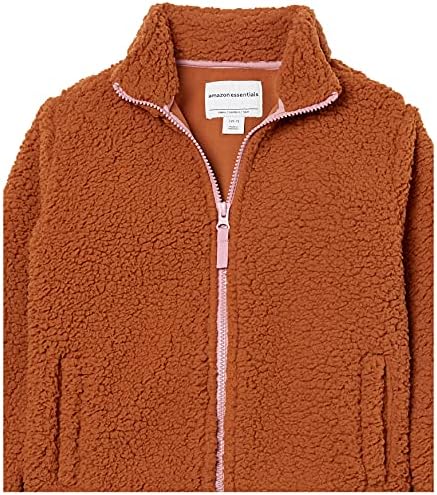 Essentials Girls e Sherpa Fleece Full-Zip Jacket '
