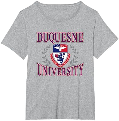 Duquesne Dukes Laurels oficialmente licenciado camiseta
