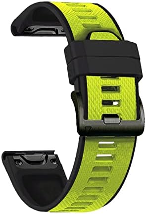IOTUP 22 26mm Soft Silicone Sport Strap para Fenix ​​6 6x Pro Watchband Rick Release para Garmin Fenix ​​5 5x PLUS