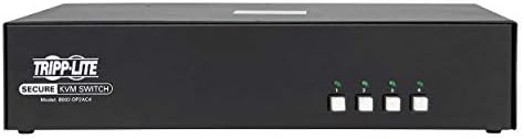Switch KVM seguro 4 portão DisplayPort Dual Monitor CAC NIAP PP3.0