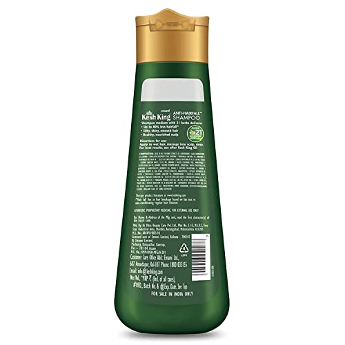 Kesh King Antiirfall Aloe Vera Shampoo 200ml - 1 pacote