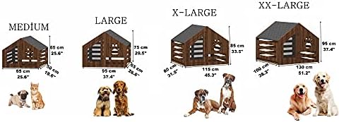Casa de animais de estimação, caixa de cachorro, casa de cachorro moderna, casa de estimação de madeira, cama de cachorro,