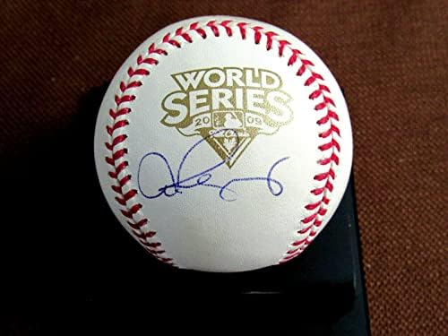 Alex Rodriguez 2009 WSC New York Yankees assinou Auto 2009 Game WS Baseball JSA 3 - Bolalls autografados