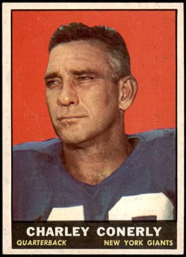 1961 Topps 85 Charley Conerly New York Giants-FB NM+ Giants-FB Mississippi