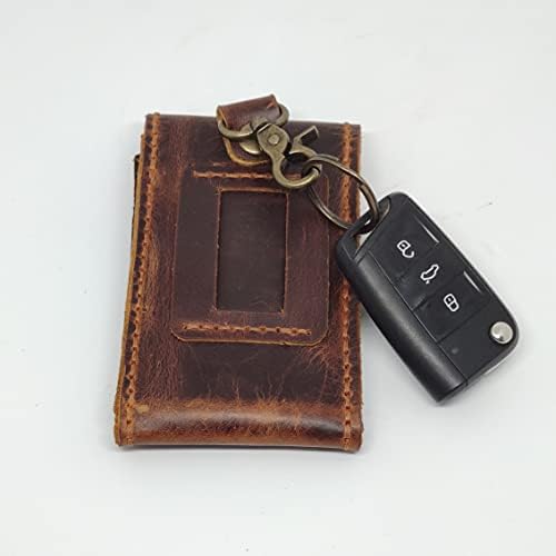 Caixa de coldre de couro holsterical para Huawei Y7, capa de telefone de couro genuíno, estojo de bolsa de couro feita com loop de