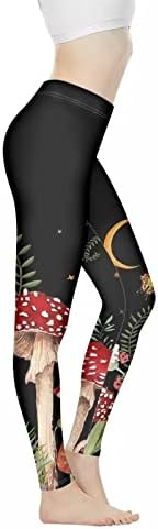 Calças de ioga de glomenada para mulheres trepadeiras de treino total perneiras de calça esportiva macia de cintura alta