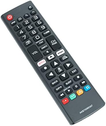 AKB75095307 Replace Remote fit for LG TV 43UJ6300 43UJ6050 43UJ6350 49UJ6300 49UJ6050 32LJ550M 32LJ550M-UB 65UJ6300-UA 75UJ6520