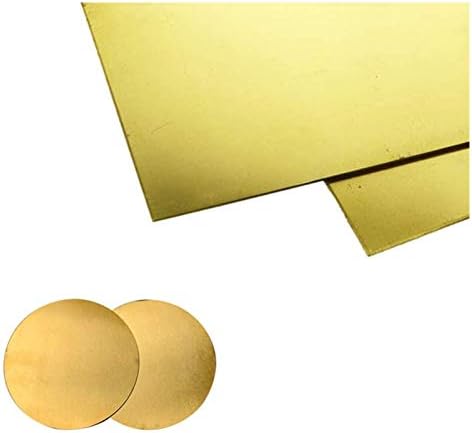Placa de folha de metal de metal de chapas de cobre de Yiwango Cu é ideal para artesanato, esmalte, espessura de restauração