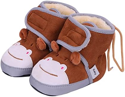 Baby Boots Sapatos de inverno Sapatos de criança sapatos de solado de solado macio