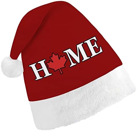 Home Canada Maple Leaf Xmas Chapéus a granel Hats chapéu de Natal para férias