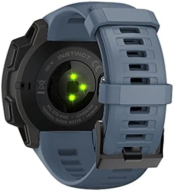 Fulnes Silicone Strap Redunda rápida Banda de relógio de reposição para Garmin Instinct Watch 22mm wirstband