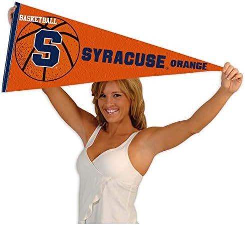 Syracuse Orange Basketball College Pennant Flag