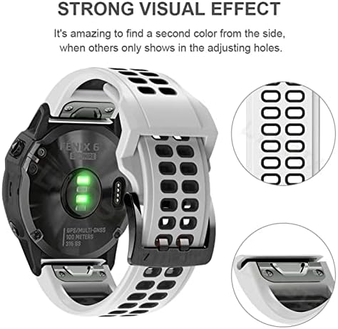 EEOMOIK 22mm Smart Watch Band tapas para Garmin Fenix7 Instinto Fenix ​​5 5Plus 6 6Pro 935 945 Bracelete Quick Fit Sport