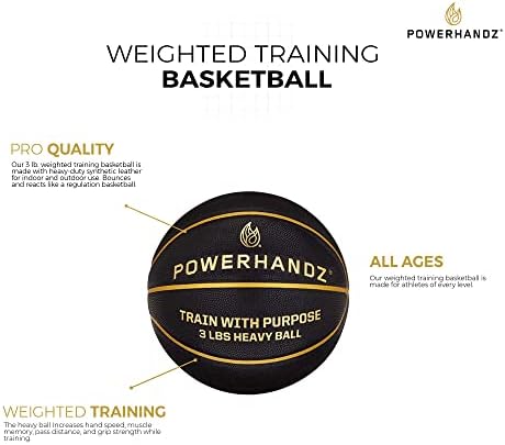 Treinamento ponderado de PowerHandz, basquete, prática externa ou interna, melhorar o manuseio de bola, a distância, a