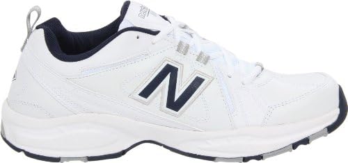 New Balance Mens MX608V3-M Sapatos de Trainer Cross, Branco/Preto, 9,5 EUA