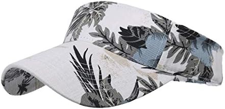 Visores de sol para mulheres amplas Brim Sport Sun Visor Fashion Impred Summer Sun Visors Traveling Beach Sun Hat Hat