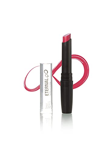 Lipstick hidratante e eterno com vitamina E - coleção de luxo profissional com pigmentos fortes - acabamento cremoso,