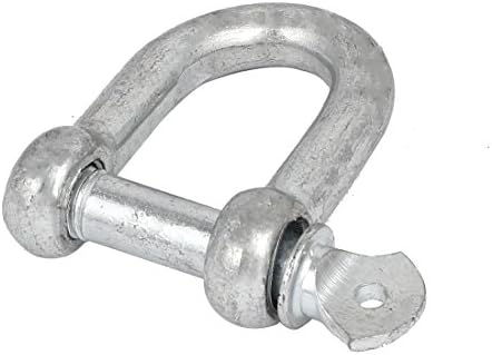Aexit M14 Thread Acessórios de guincho de 12 mm de barra de anel de 12 mm metal d forma u travadeira armadilheiro