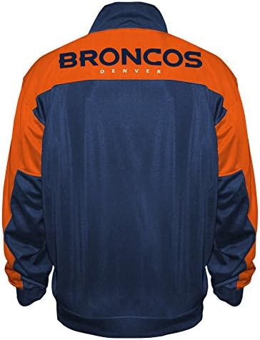 NFL Team Apparel Broncos Full Zip Tricot Tricot