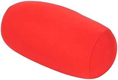 6i54fp Roll travesseiro Casa da cabeça do assento do fundo do pescoço Suporte de viagem Micro Mini Microbead Cushion