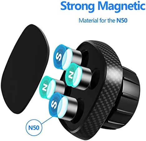 Montagem do telefone do carro magnético de Walnuta para o painel de veículos 360 StandCell Ajuste Cell Cradles de Automobile