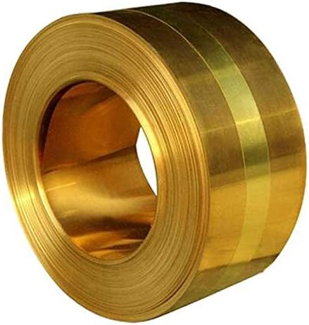 Lucknight 99,9% de cobre Cu Metal Folha placa T2 Alta pureza Rolo de folha de metal, 200x1000mm, espessura de 0,8 mm de placa