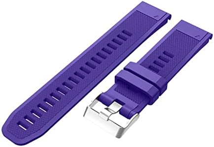 Egsdse Sport Silicone Watch Band Pulp Screp para Garmin Fenix ​​6x 6 6s Pro 5x 5 5s mais 3 3hr 20 22 26mm EasyFit