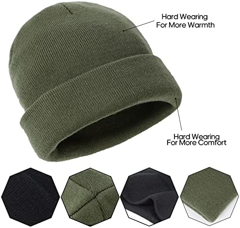 Mestrado para o chapéu de gorro com algema de malha para homens negros/verde