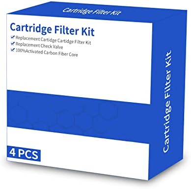 Kit de substituição de filtro de 4 pacotes para SC2, substituição do kit de filtro de cartucho SC1200, filtros CPAP, incluindo