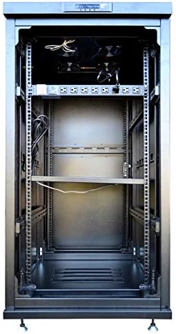 22U rack de 39 polegadas Gabinete de servidor de profundidade TI gabinete de rack de rede