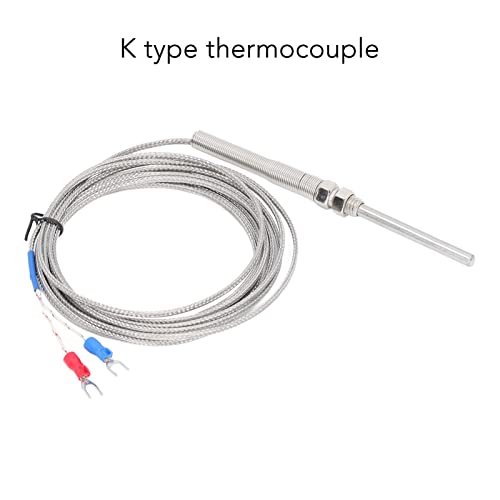 Lbec ktype termopar, ampla faixa de medição sensor de temperatura resistente a alta temperatura sente -se rápido responde