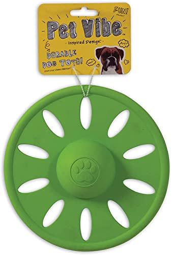 JW Pet Company Whirlwheel Flying Disk Dog Toy, grande, multicolor, 209095