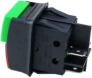 DJDLFA JD03-C1 Chave de forma do navio JD03-C1 kcd2 4pin ON/OFF 14A/16A 125/250V Red Green Reverse Switching Power Power