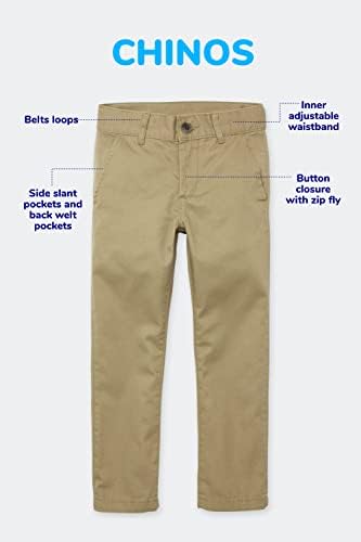 A casa infantil Baby Single and Toddler Boys Skinny Chino
