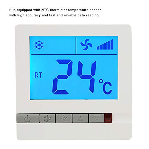 Termostato de ar -condicionado de alta confiabilidade, termostato, peso anti -interferência para controle de temperatura industrial