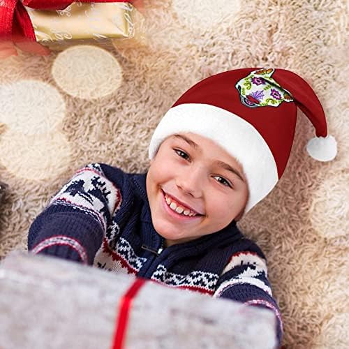 Chape de Christeiro do Cão Tribal Cão étnico Chapéu de Natal personalizado Decorações engraçadas de Natal