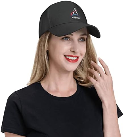 NASA Artemis Program Logot Baseball Cap for Men Mulheres Ajustável Capata -Caminho do Trucker