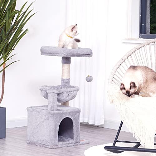 Heybly Cat Tree 73 polegadas xxl grande torre de gatos para gatos internos, condomínio de móveis de gato de vários níveis para gatos