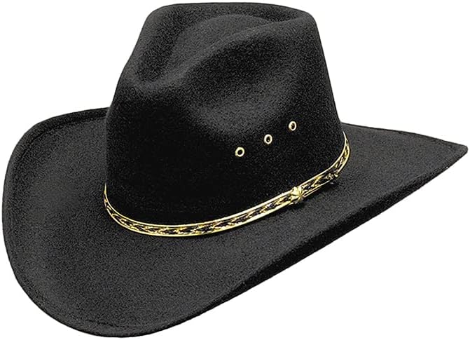 Faux parecia larga variação de chapéu de cowboy ocidental