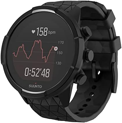 FACDEM 24mm Substituição Silicone Smart Watch Telas para Suunto D5/7/9/Baro Spartan Sport Wrist HR Baro Smartwatch WatchBands