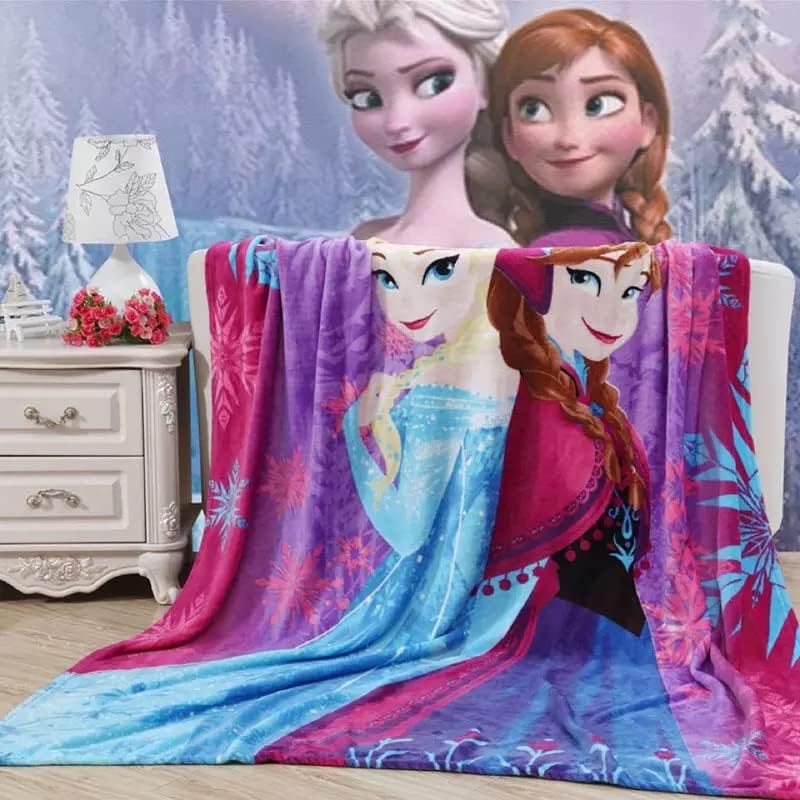 Clanta de desenho animado de desenho animado Cobertoras para meninas Lão de velo de cobertor Cobertoras impressas