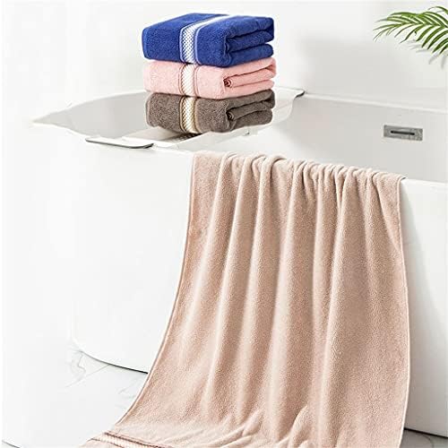 Toalhas de banho Toalha de algodão puro absorvente e seco rápido homens e mulheres toalhas de banho adultas